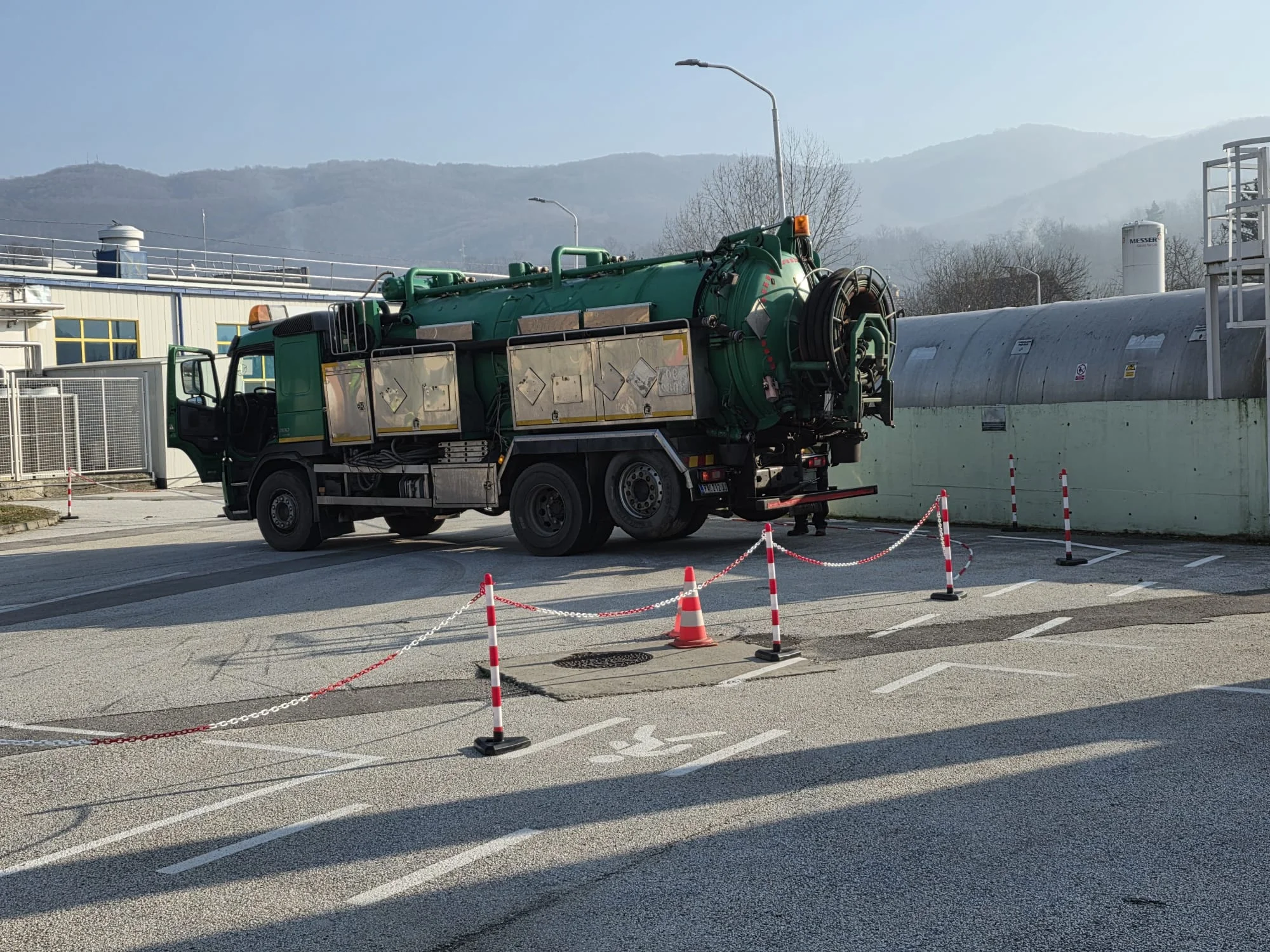 Kamion za industrijsko čišćenje
