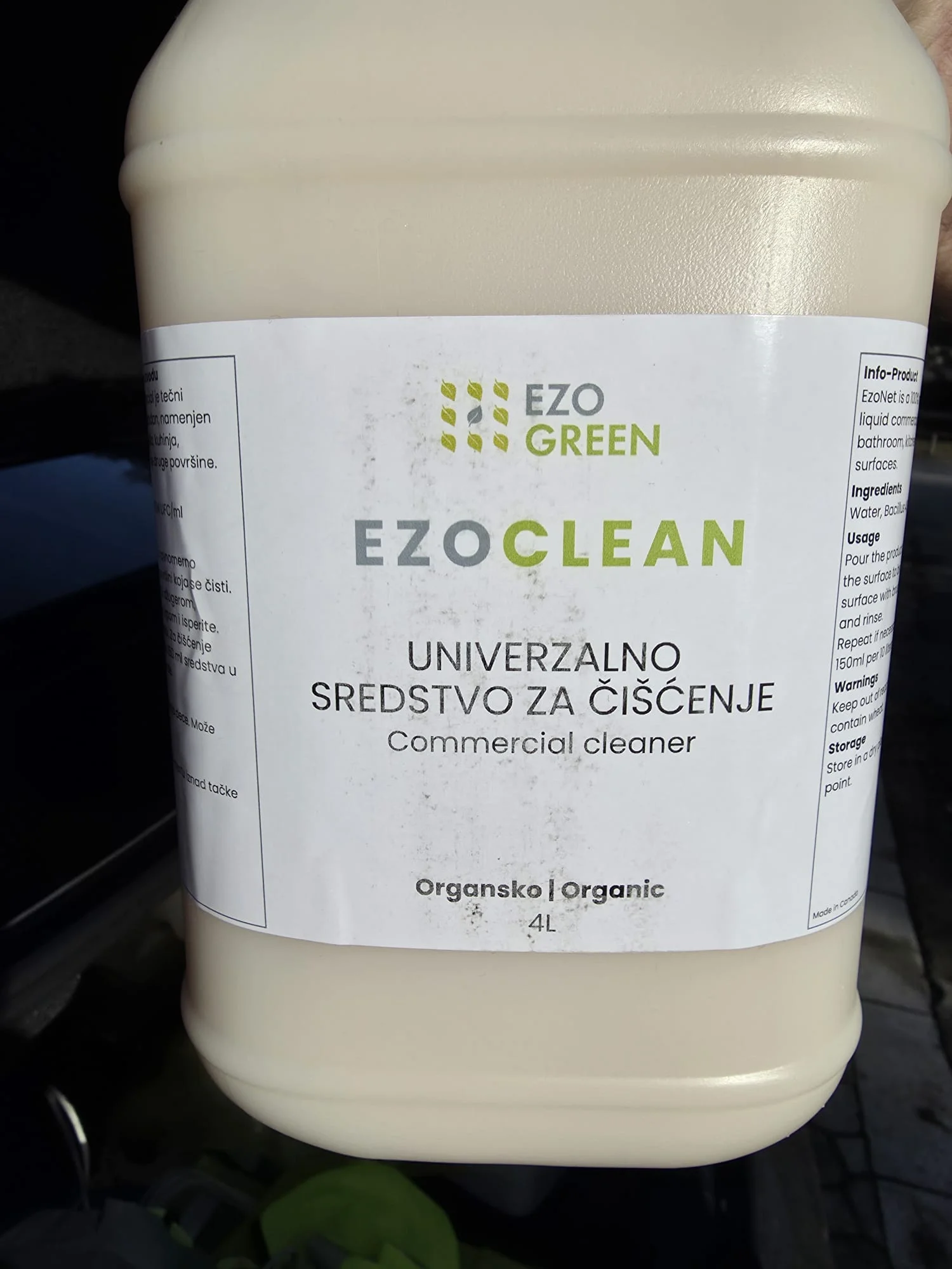 EzoClean prirodno sredstvo za čišćenje