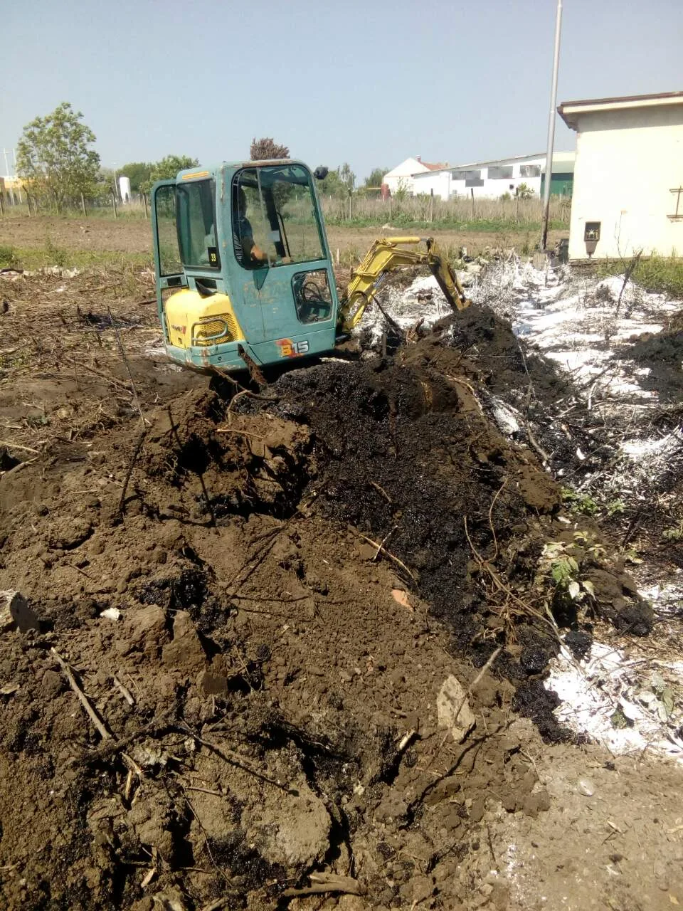 Pre tretmana — kontaminirano tlo